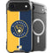 MLB Milwaukee Brewers Split iPhone 17 Air MagSafe Case