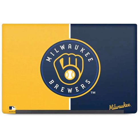 MLB Milwaukee Brewers Split Dell Latitude Skin