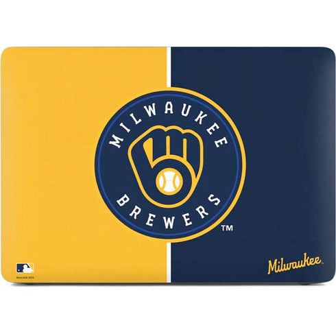MLB Milwaukee Brewers Split Apple MacBook Pro 16-inch Skin