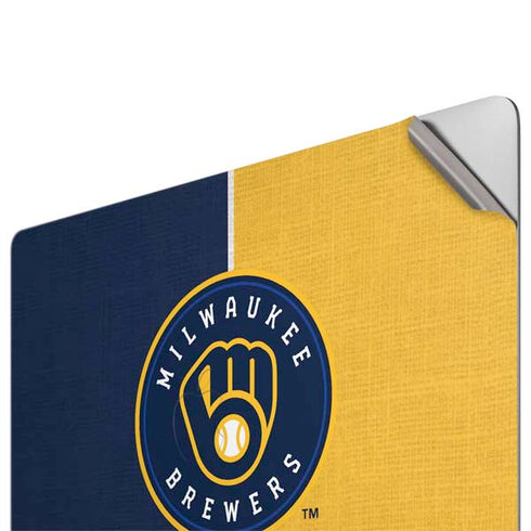 MLB Milwaukee Brewers Split Apple MacBook Pro 16-inch Skin