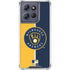 MLB Milwaukee Brewers Split Moto G 5G (2025) Clear Case