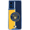 MLB Milwaukee Brewers Split Moto G Play 4G (2024) Clear Case