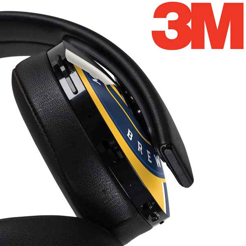 MLB Milwaukee Brewers Split PlayStation 4 Gold Wireless Headset Skin