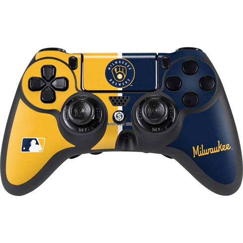 MLB Milwaukee Brewers Split PlayStation PS4 Skins