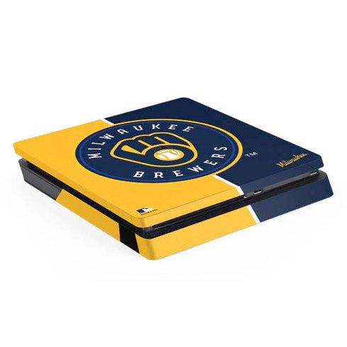 MLB Milwaukee Brewers Split PlayStation PS4 Skins
