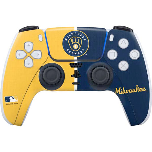MLB Milwaukee Brewers Split PlayStation PS5 Skins