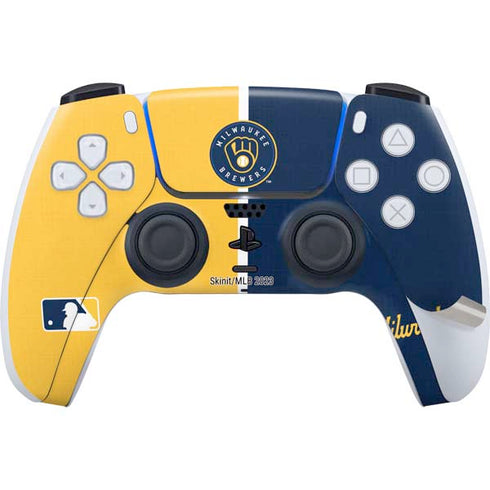 MLB Milwaukee Brewers Split PS5 Pro Bundle Skin