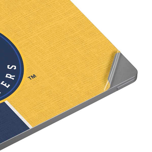 MLB Milwaukee Brewers Split Laptop Skins