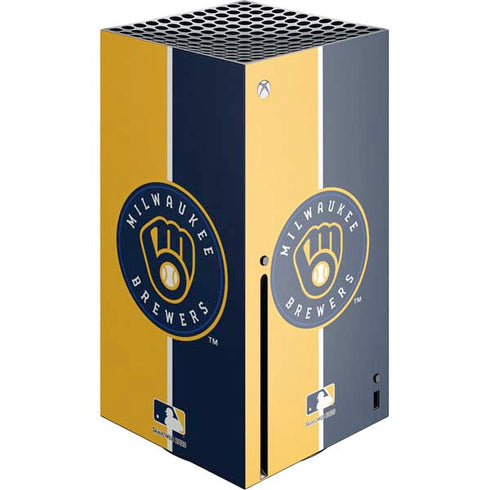 MLB Milwaukee Brewers Split Xbox Series X Skins