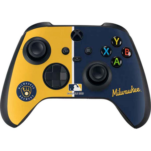MLB Milwaukee Brewers Split XBox Series X Digital Edition Bundle Skin