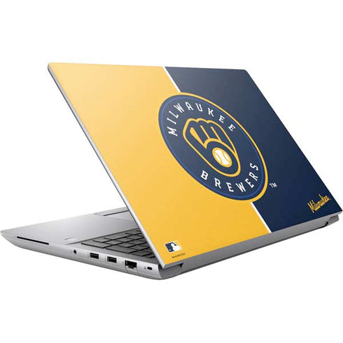 MLB Milwaukee Brewers Split HP ZBook Fury 16 G10 Skin