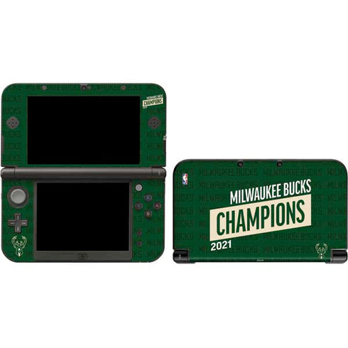 NBA Milwaukee Bucks 2021 Champions Nintendo Skins