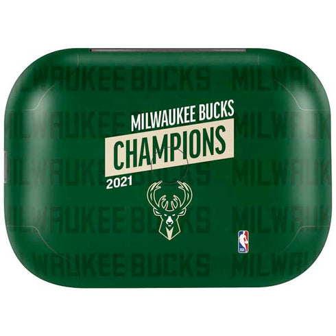 NBA Milwaukee Bucks 2021 Champions Amazon Echo Buds Skin