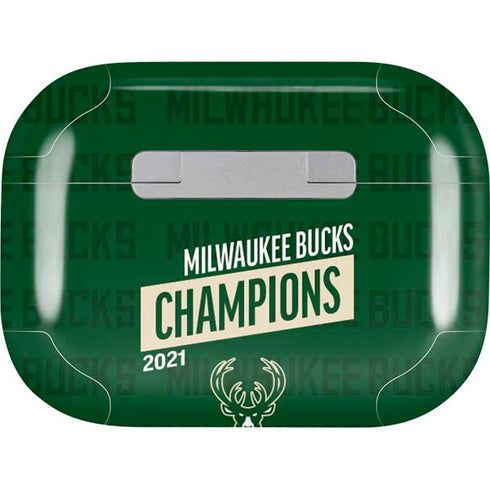 NBA Milwaukee Bucks 2021 Champions Apple AirPods Pro Skin