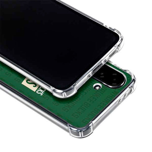 NBA Milwaukee Bucks 2021 Champions Galaxy A36 5G Clear Case