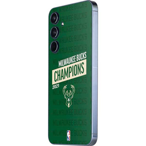 NBA Milwaukee Bucks 2021 Champions Galaxy A36 5G Skin