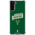 NBA Milwaukee Bucks 2021 Champions Galaxy S22 Plus Clear Case