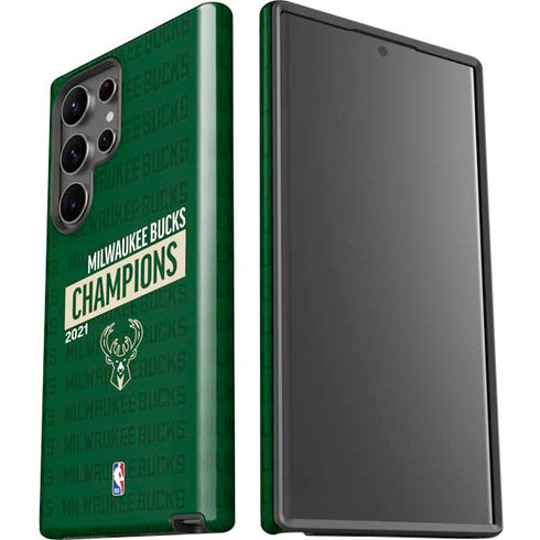 NBA Milwaukee Bucks 2021 Champions Galaxy S23 Ultra Pro Case