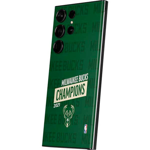 NBA Milwaukee Bucks 2021 Champions Galaxy Skins