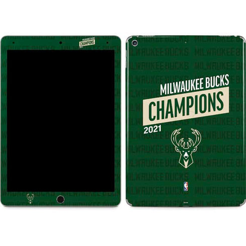 NBA Milwaukee Bucks 2021 Champions iPad Skins