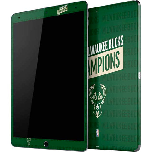 NBA Milwaukee Bucks 2021 Champions iPad Skins