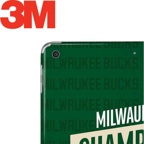 NBA Milwaukee Bucks 2021 Champions Apple iPad Skin