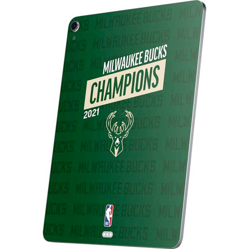 NBA Milwaukee Bucks 2021 Champions Apple iPad Air Skin