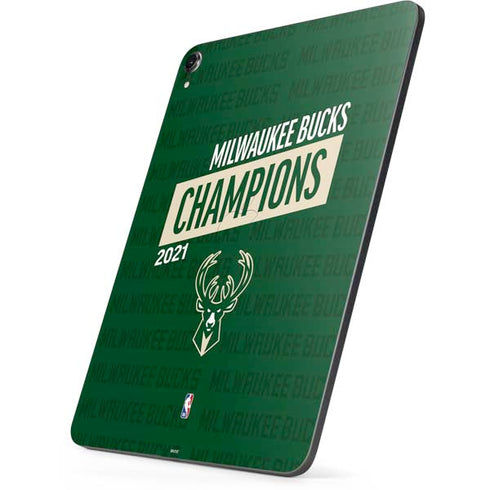 NBA Milwaukee Bucks 2021 Champions Apple iPad Pro Skin