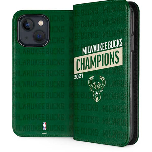 NBA Milwaukee Bucks 2021 Champions iPhone Cases
