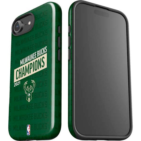NBA Milwaukee Bucks 2021 Champions iPhone 16e Impact Case