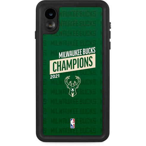 NBA Milwaukee Bucks 2021 Champions iPhone Cases
