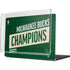 NBA Milwaukee Bucks 2021 Champions MacBook Pro 14in (2021-24) Case plus Skin