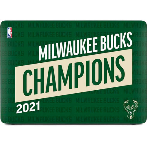 NBA Milwaukee Bucks 2021 Champions Apple MacBook Pro 16-inch Skin