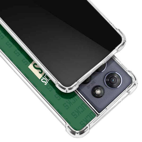 NBA Milwaukee Bucks 2021 Champions Moto G 5G (2025) Clear Case