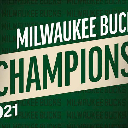 NBA Milwaukee Bucks 2021 Champions PlayStation 4 Gold Wireless Headset Skin