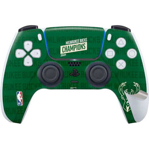 NBA Milwaukee Bucks 2021 Champions PS5 Pro Bundle Skin
