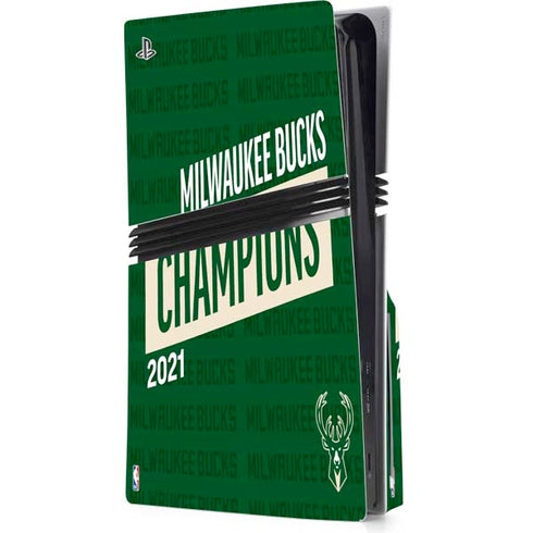NBA Milwaukee Bucks 2021 Champions PlayStation PS5 Skins