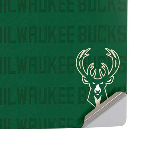 NBA Milwaukee Bucks 2021 Champions PS5 Pro Disk Console Skin