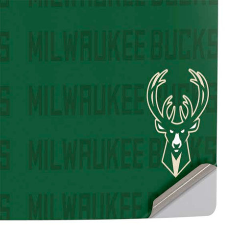 NBA Milwaukee Bucks 2021 Champions PS5 Slim Digital Edition Console Skin