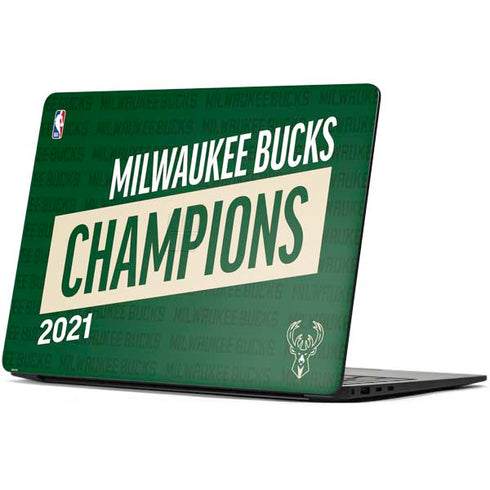 NBA Milwaukee Bucks 2021 Champions Surface Laptop 7 13.8in Skin