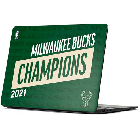 NBA Milwaukee Bucks 2021 Champions Surface Laptop 7 15in Skin