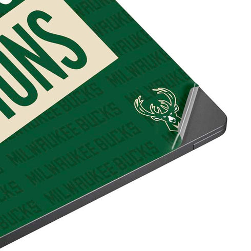 NBA Milwaukee Bucks 2021 Champions Surface Laptop 7 15in Skin