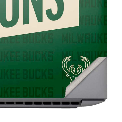 NBA Milwaukee Bucks 2021 Champions HP ZBook Fury 16 G10 Skin