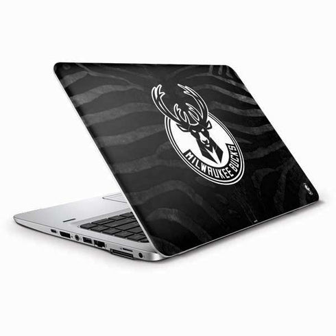 NBA Milwaukee Bucks Animal Print Black HP Elitebook Skin