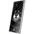 NBA Milwaukee Bucks Animal Print Black Galaxy S22 Ultra Clear Case