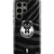 NBA Milwaukee Bucks Animal Print Black Galaxy S23 Ultra Pro Case