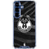 NBA Milwaukee Bucks Animal Print Black Galaxy S25 Plus Clear Case