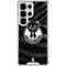 NBA Milwaukee Bucks Animal Print Black Galaxy S25 Ultra Clear Case