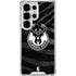 NBA Milwaukee Bucks Animal Print Black Galaxy S25 Ultra Clear Case