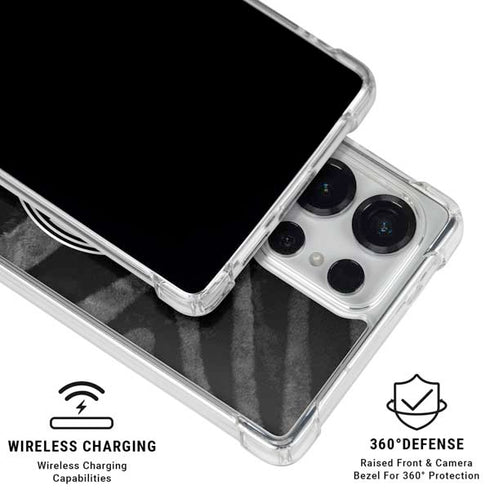 NBA Milwaukee Bucks Animal Print Black Galaxy S26 Ultra Clear Case